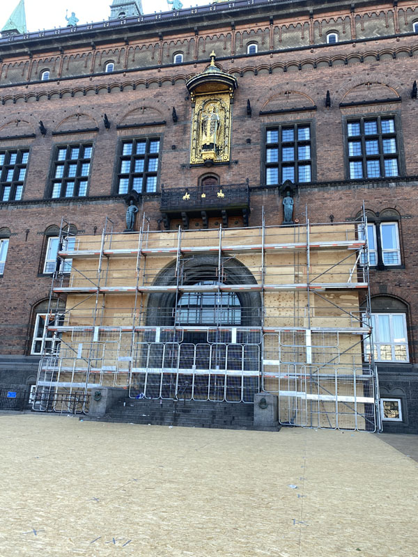 Rodahl - Cases - Københavns Rådhus EM 2020