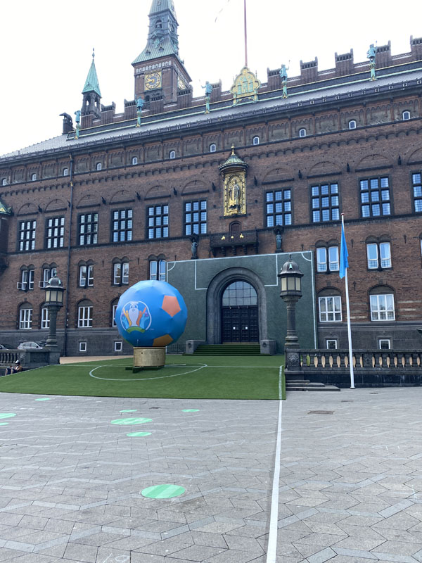 Rodahl - Cases - Københavns Rådhus EM 2020