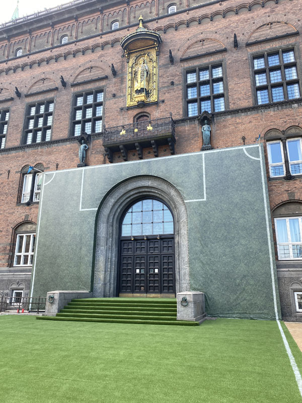 Rodahl - Cases - Københavns Rådhus EM 2020